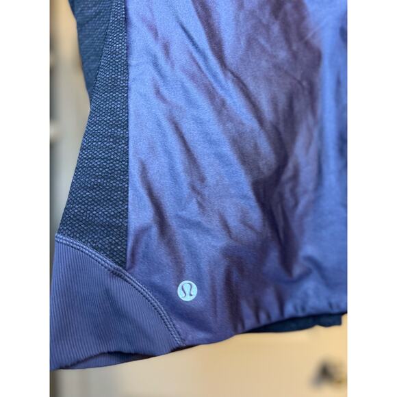 Lululemon Purple Full-Zip Emerge Renewed Jacket- Nightfall Sz: 4 - Picture 3 of 5